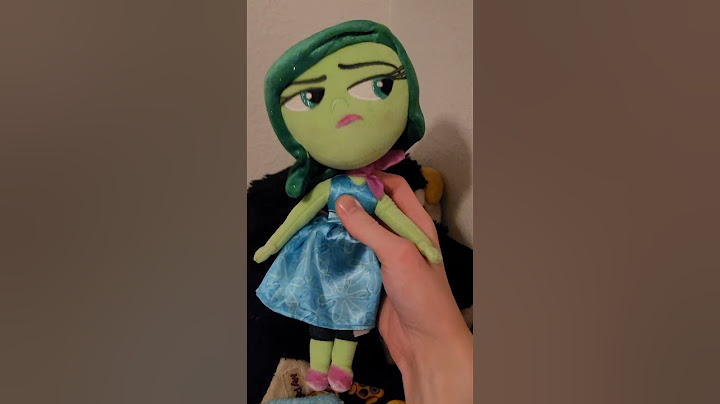 My Inside Out Disgust plush doll 🟢