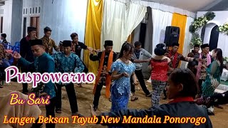 PUSPOWARNO Bu Sari Langen Beksan Tayub New Mandala Ponorogo