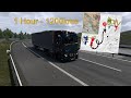 ETS2 Longest Delivery in Europe! Nice - France to Catanzaro - Italy.
