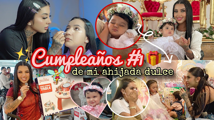 🎂🎁CELEBRAMOS EL CUMPLEAÑOS #1 DE DULCE *Fui su madrina* 🧚🏼‍♀️ | Sofi Muñoz