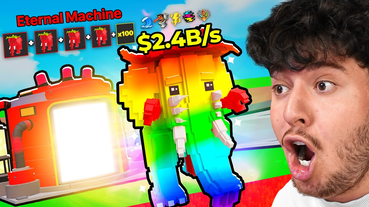 J'ai Sacrifié 100 Strawberry Elephant dans la Fuse Machine !