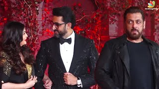 Salman Khan's Wierd STARE at Aishwarya Rai & Abhishek BachchanЁЯШ▓ЁЯШв | Karan Johar Birthday Party 2022