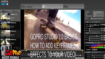 GoPro Studio - How to add keyframes and  effects to video