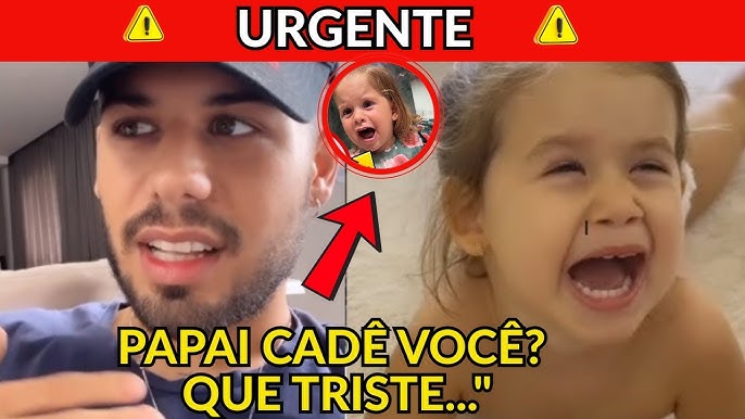 MARIA ALICE E MARIA FLOR MANDAM MENSAGEM PARA O PAI: ''PAPAI, CADÊ VOCÊ?'' - YouTube