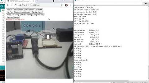ESP32-CAM Video recorder and SD file manager