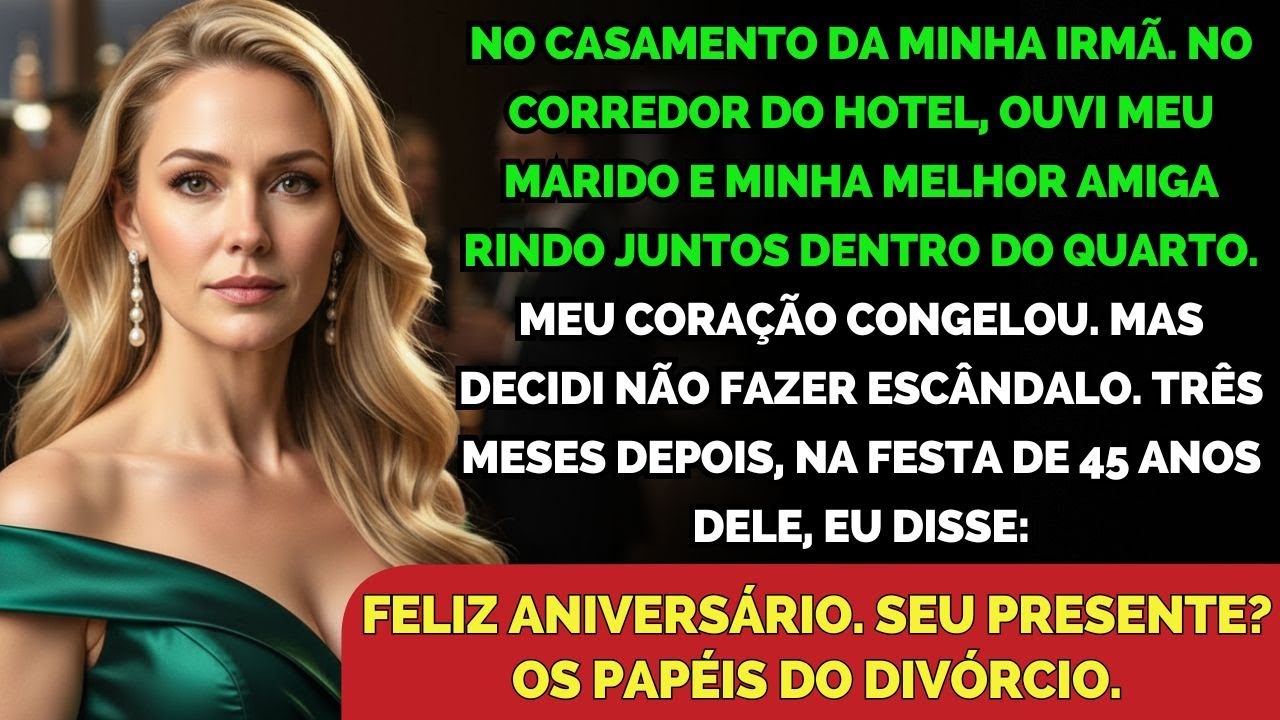 No Casamento Da Minha Irmã, Encontrei Meu Marido E Melhor Amiga Juntos No Banheiro…