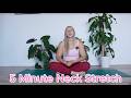5 Minute Neck Stretch