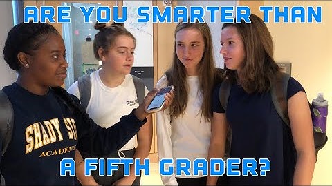 ARE YOU SMARTER THAN A FIFTH GRADER? PUBLIC INTERVIEW! HIGH SCHOOL EDITION