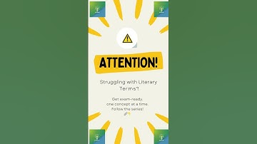 UGC NET English | Literary Terms & Concepts in 5 minutes  #literature #literarytheory #crashcourse