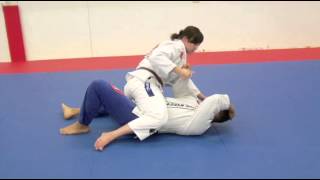 Brazilian Jiu Jitsu Video: The Waiter's Sweep with Jennifer Danos