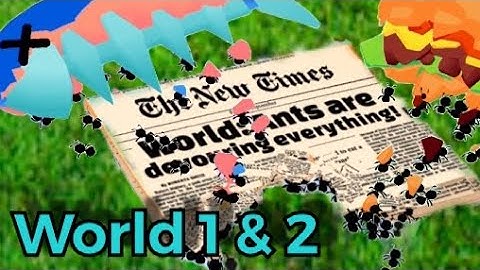 Idle Ants Simulator Game - Part 1: World 1 & 2