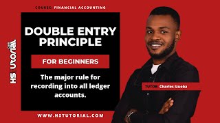 double entry principle how to record a transaction on the debit and credit side of the account