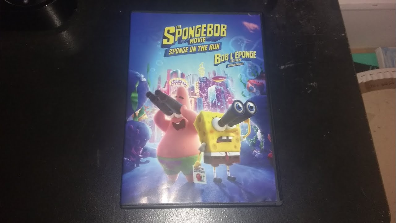 Opening to The SpongeBob Movie: Sponge on the Run 2021 DVD