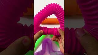 Relaxing POP Tube Voices for Ultimate ASMR Calm 💖 #asmr #toys #minisatisfying