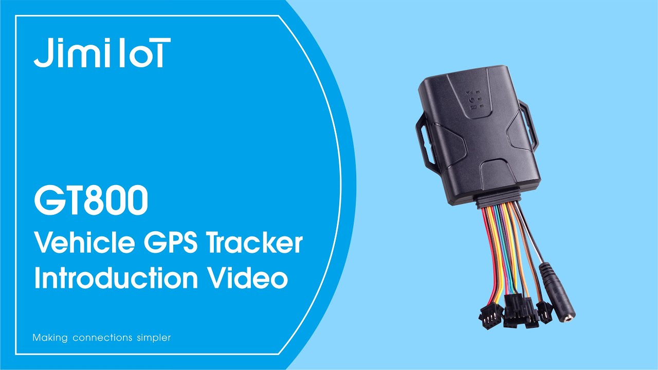 GT800 Vehicle GPS Tracker Introduction VideoFrench YouTube