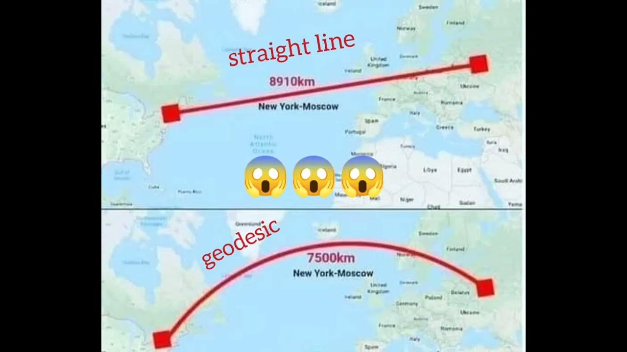 why-is-a-geodesic-curve-the-shortest-distance-between-any-two-points-on