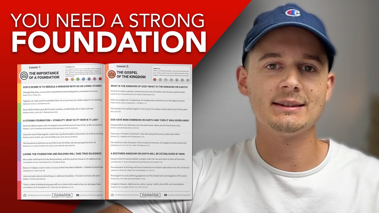 You Need A Strong Foundation // OneWayGospel @thegreatharvestofficial