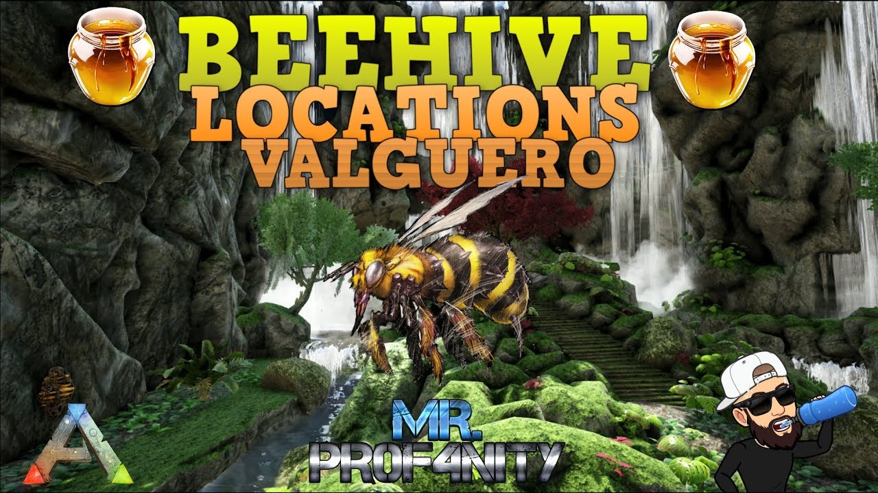 Ark Valguero Complete Resource Guide All Beehive Honey Locations Where To Find Farm Youtube