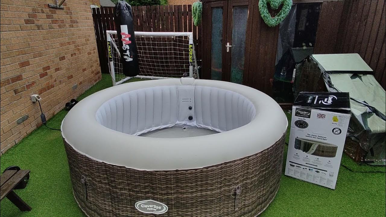 Part 7 CleverSpa® Maevea Inflatable Hot Tub Use the Spa Cover to