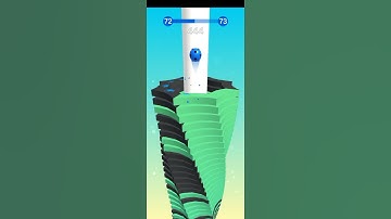 Stack ball level 72 completed #gaming #stackball #shorts #subscribe