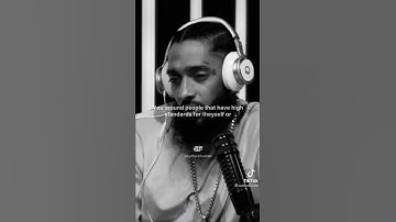 Nipsey Hussle On The Importance Of Having Likeminded People In Your Circle