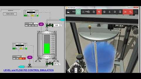 Siemens Step7+WinCC and Factory IO for Tank Control
