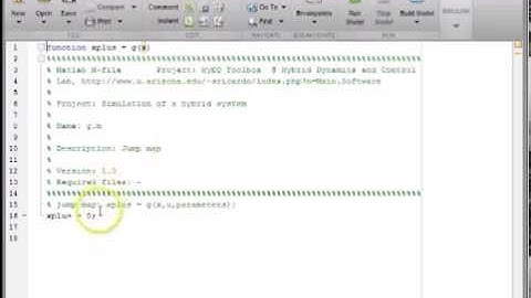 The Pendulum Tutorial - Hybrid Systems Simulation Toolbox