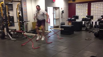 Depth Drop to 3 Hurdle Jumps