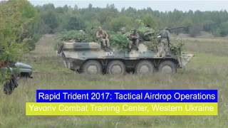 Rapid Trident 2017: Tactical Airdrop Operations