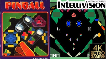 Pinball Intellivision 4k Gameplay