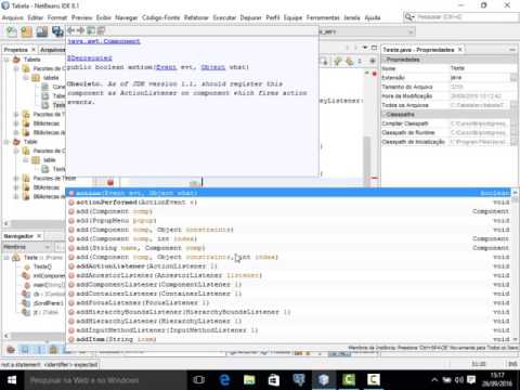 Colocar combobox editavel na celula da jtable em java parte 1