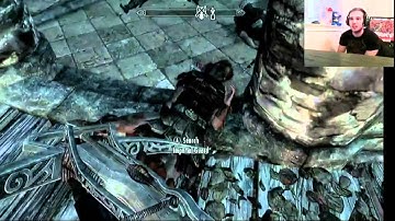 Vampire Causes Town Riot - Skyrim Dawnguard DLC