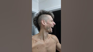 My morning mane #mohawk #hairstyle #punk #haircut