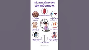 Tác hại khôn lường của việc thức khuya | Hằng dinh dưỡng #shorts