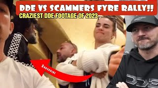 DDE DISASTER THE REAL TRUTH F1 SCAMMERS EXPOSED!!😮(FYRE RALLY FULL VIDEO!)CRAZIEST FOOTAGE OF 2023