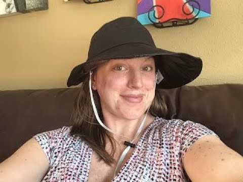 Verabella Sun Visor UPF 50+ Sun Hat Review | Wide Brim Hat | Beach Visor