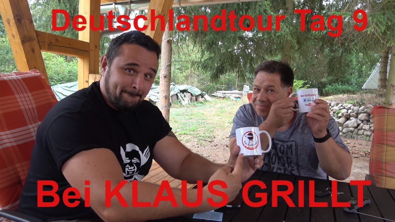 dopf pc Deutschlandtour Tag 9 - Bei KLAUS GRILLT - Der Grilljunky