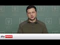 Ukraine crisis: 'We are in control of Kyiv' - Volodymyr Zelenskyy