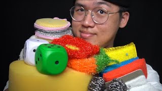 ASMR but its my entire sponge collection...