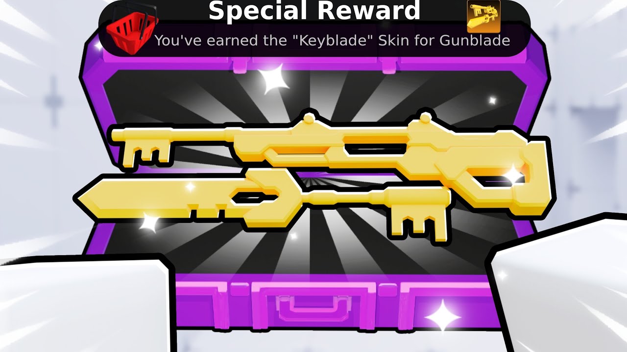USING THE NEW KEYBLADE SKIN(Roblox Rivals) - YouTube
