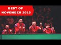 Best table tennis points november 2019  meilleurs points de tennis de table novembre 2019