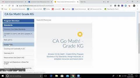 Tutorial in Creating  assignments  (ISE) in go math/think central