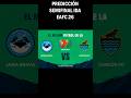 Predicción Semifinal Ida Liga de Expansión MX Jaiba Brava Vs Cancún FC EAFC 26 #shorts #viralshorts