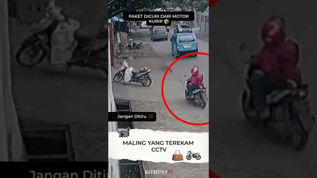 Deretan Aksi Maling yang Terekam CCTV. Apa Ada yang dari Daerahmu?