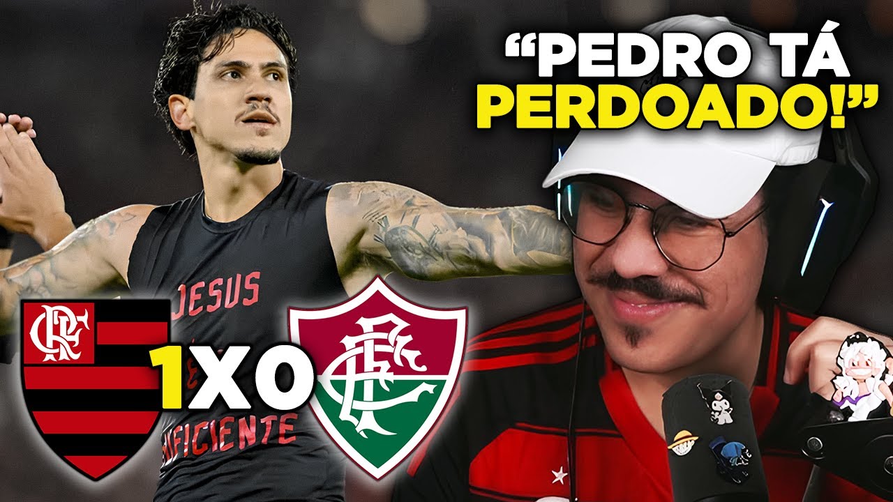 FLAMENGO 1 X 0 FLUMINENSE - PEDRO VOLTOU 🔥 | REACT MELHORES MOMENTOS ...