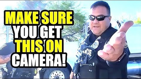 Childish Cop Gets Owned & Put In His Place By Smart Man Who Knew His Rights
