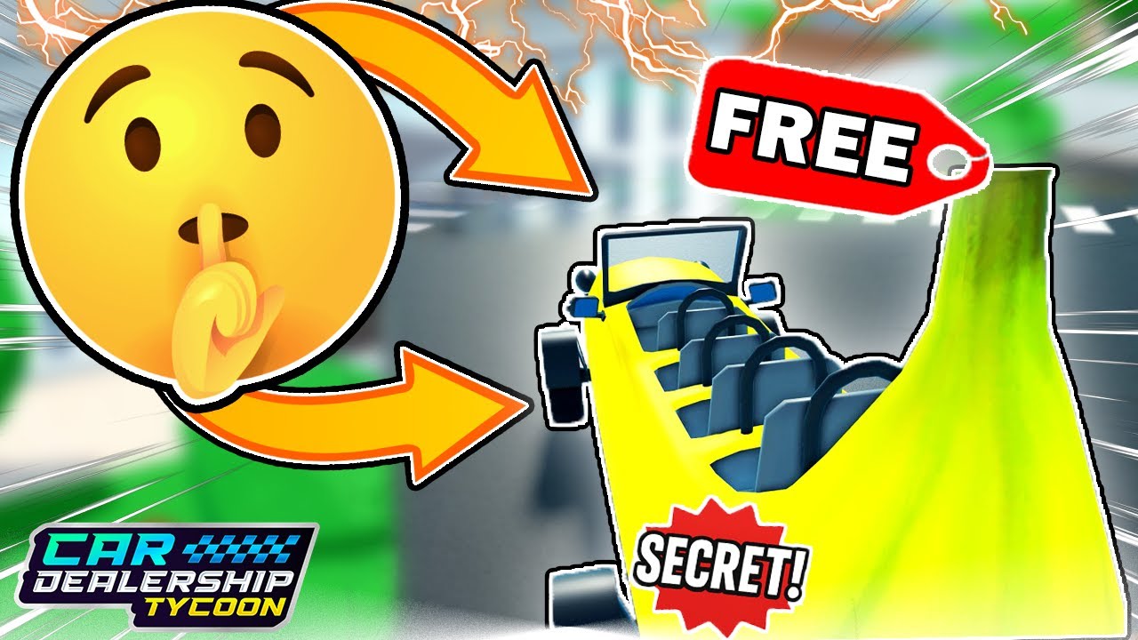 How to Unlock the SECRET BANANA CAR For FREE In Car Dealership