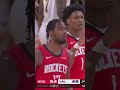 SLICK Tari dime to Amen for the plus 1️⃣ #rockets