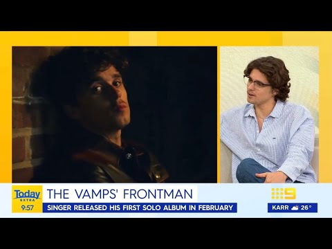 The Vamps Bradley Simpson Interview with David Campbell & Sylvia Jeffreys on Today Extra 30/5/25