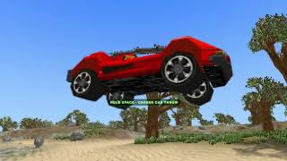 Carmageddon 1X – Open World Driving Combat Game I'm Making with 3D physics, Walk Mode and Bunnies...